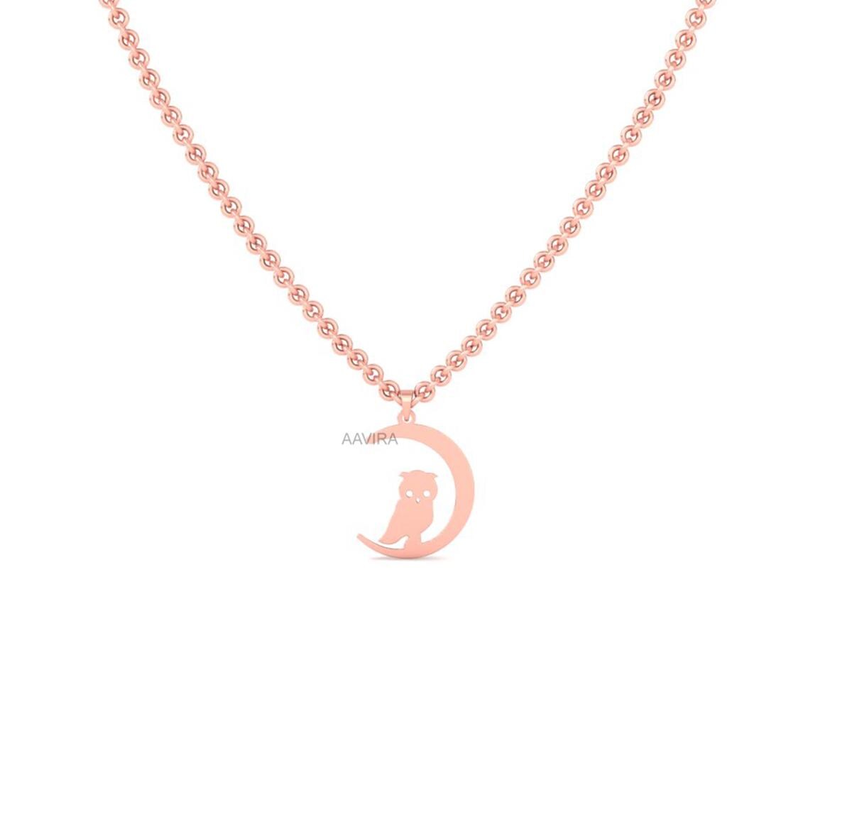 Minimalist Owl Jewelry For Women, Owl Necklace, Silver Owl Jewelry, Small Owl Pendant Necklace, Protection Necklace, Owl Lover Gift, Gift