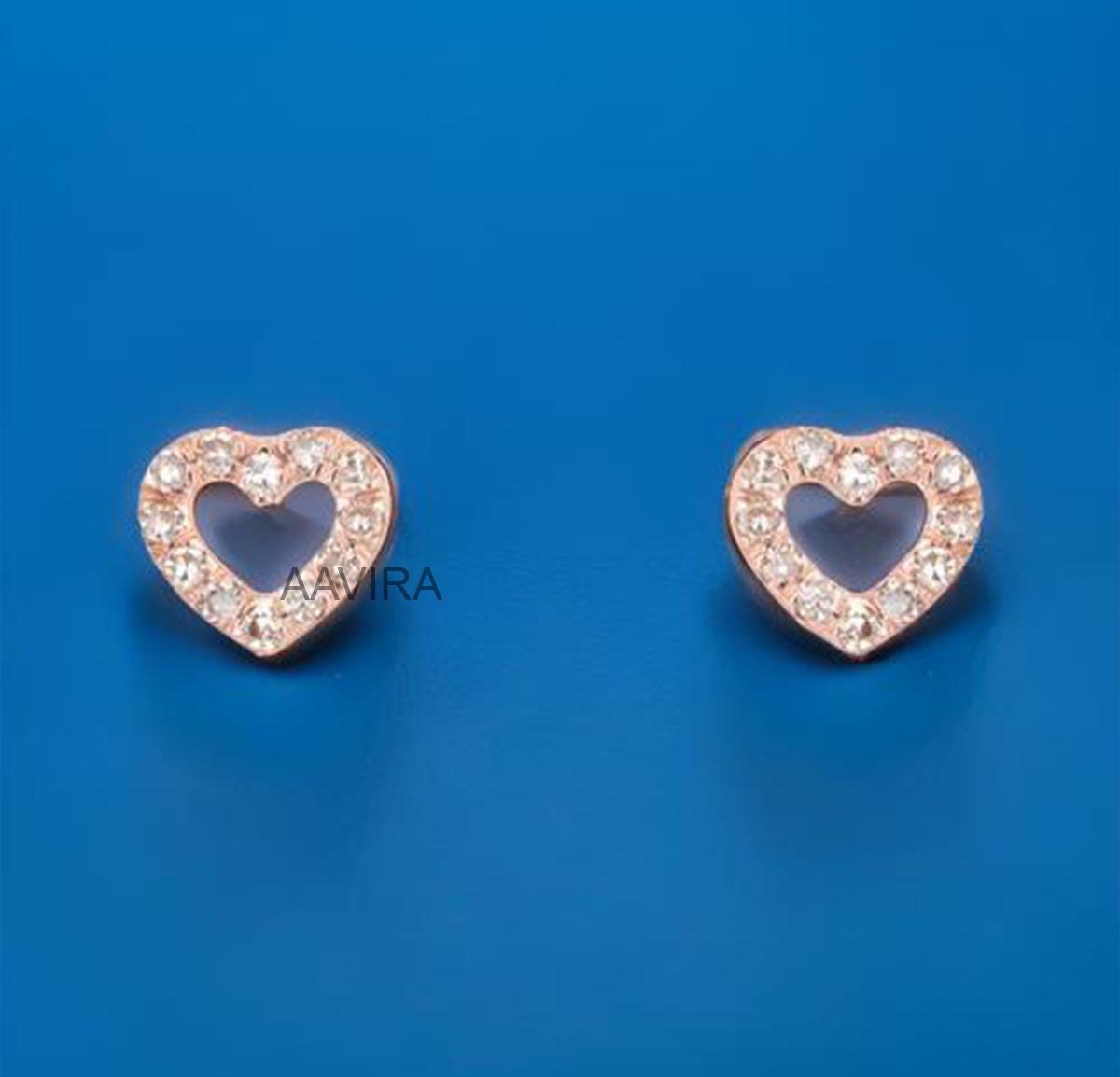 Dainty Heart Stud Earrings, Heart Shape Earrings, Heart Charms, Tiny Heart Studs, Silver Moissanite Earrings, Minimalist Everyday Stud
