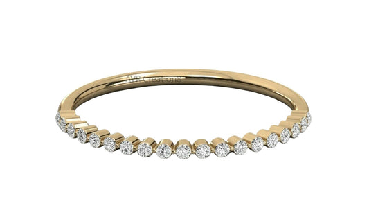Half Eternity Band, Minimalist Ring, Dainty Eternity Band, Women's Wedding Band, Delicate Eternity Band, Promise Ring, Matching Staking Band