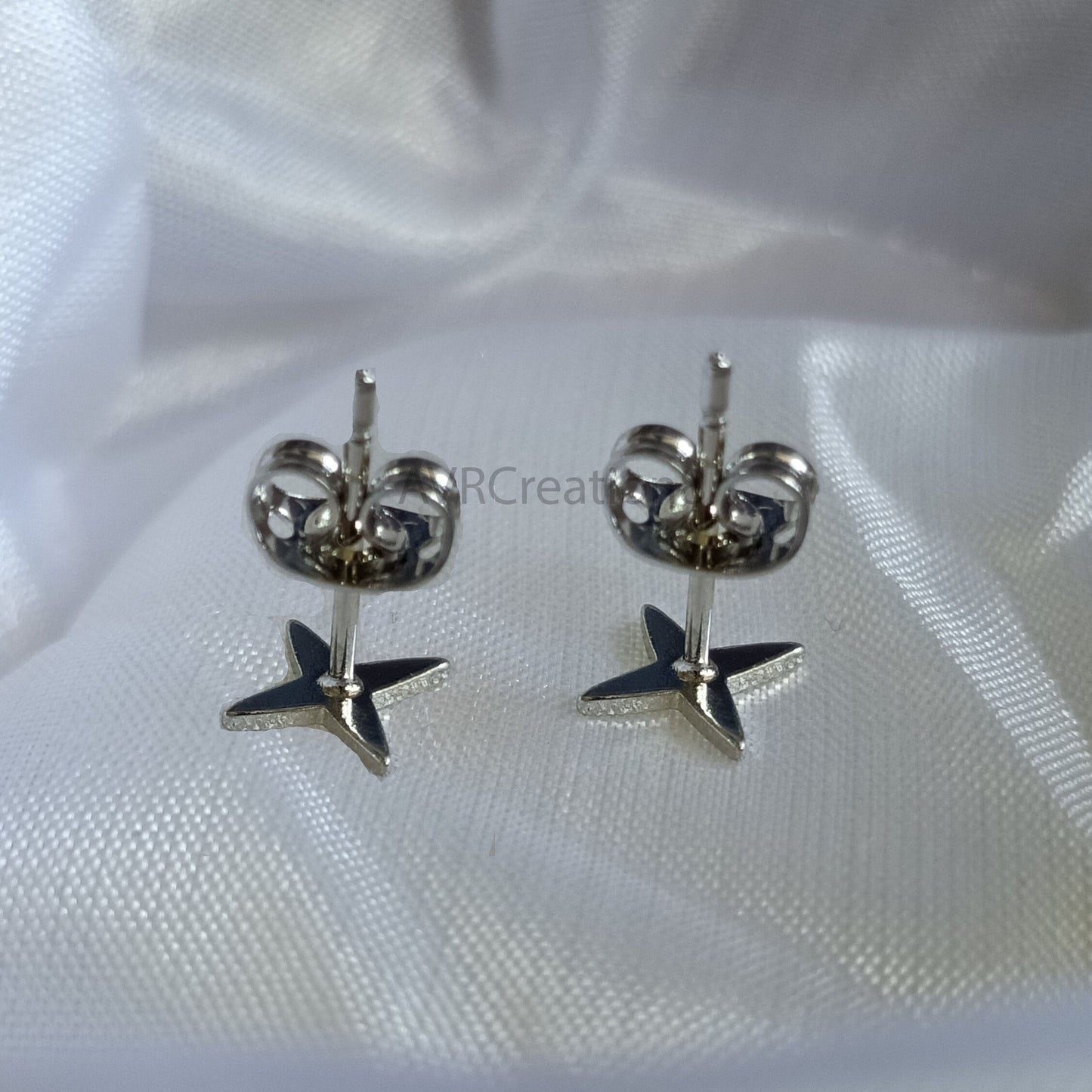 Star Shape Earrings, Dainty Earring for Women, Minimalist Earrings, 925 Sterling Silver, Anniversary Gifts, Celestial Earrings, Gift For Her