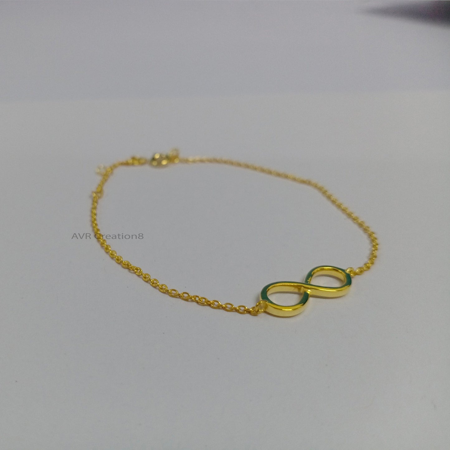 Infinity Bracelet For Women, Love Bracelet, Dainty Infinity Bracelet, Personalized Gifts, 14K Yellow Gold Plated, Handmade Gifts Bracelet