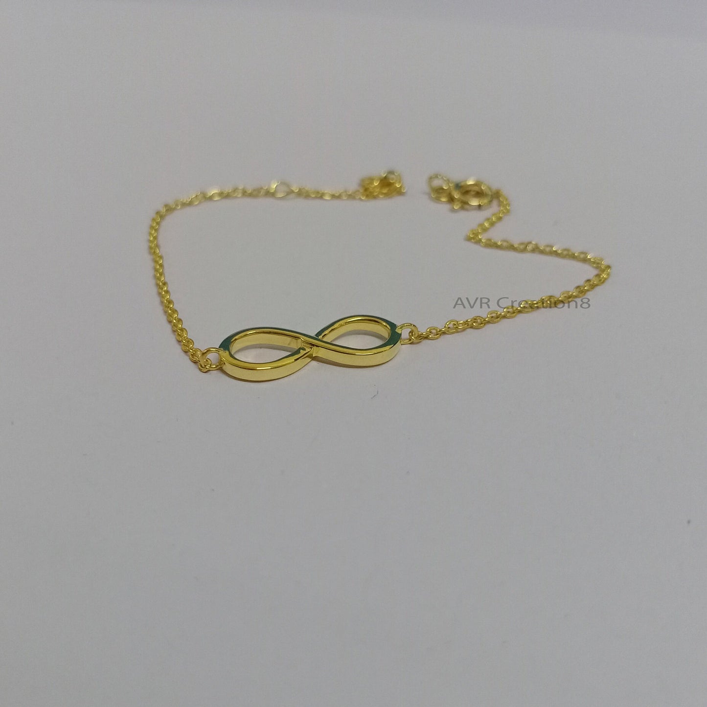 Infinity Bracelet For Women, Love Bracelet, Dainty Infinity Bracelet, Personalized Gifts, 14K Yellow Gold Plated, Handmade Gifts Bracelet