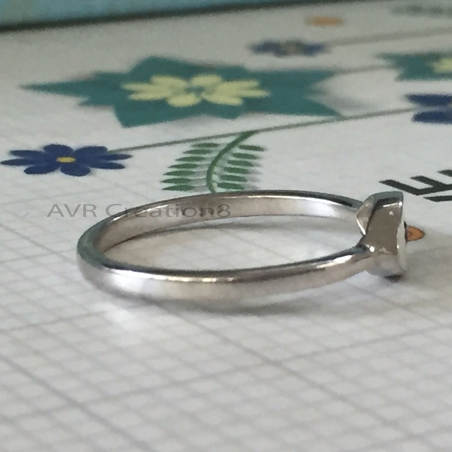 Dainty Evil Eye Stacking Ring For Women, Handmade Ring, Evil Eye Protection Ring, 925 Sterling Silver Ring, Mothers Day Gifts For Mom