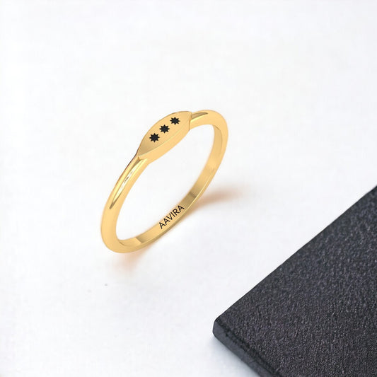Enameling Butterfly Women's Wedding Gift Promise Ring Women's Minimalist Wedding Band Ring 925 Silver Yellow Plated Gift Special Occasion