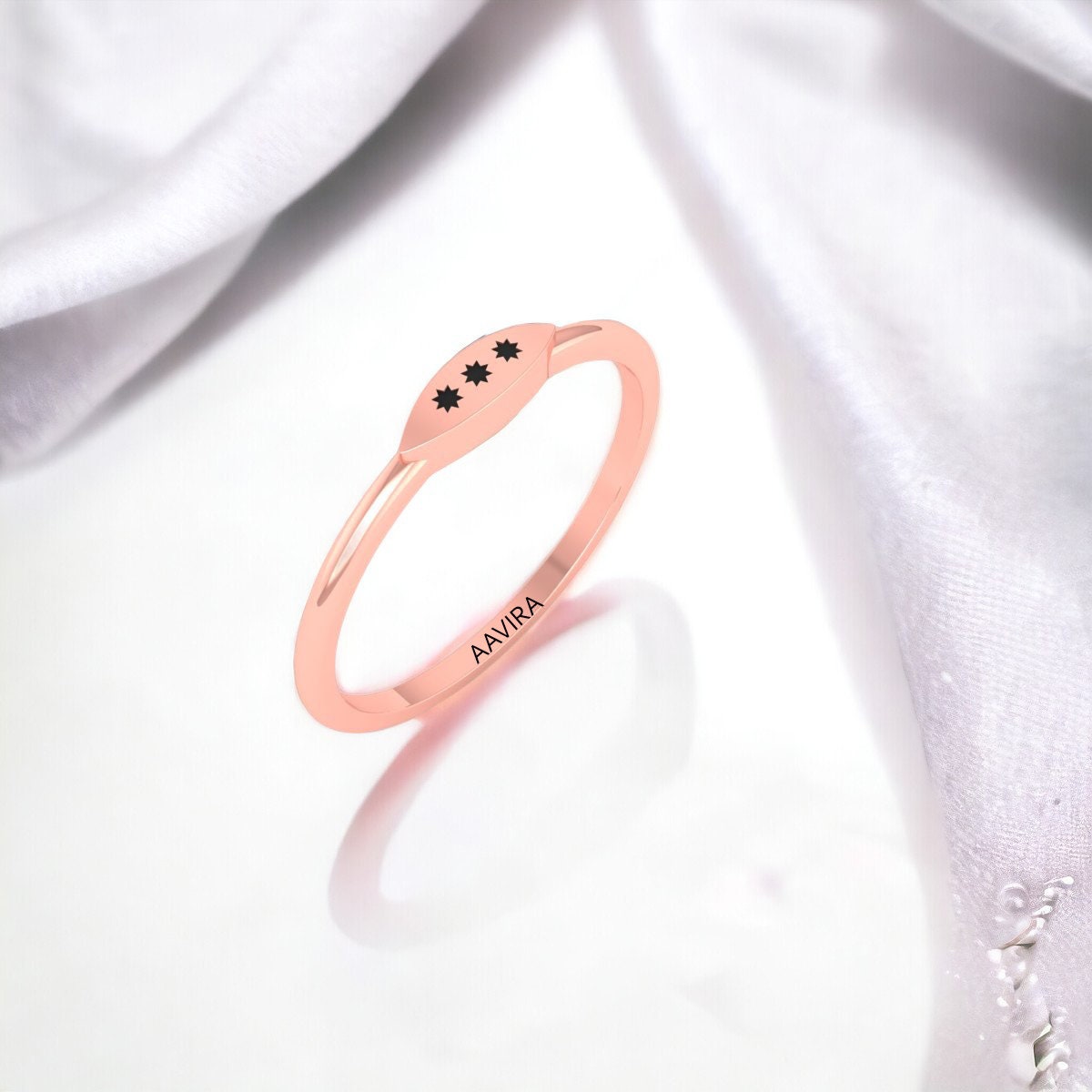 Enameling Butterfly Women's Wedding Gift Promise Ring Women's Minimalist Wedding Band Ring 925 Silver Yellow Plated Gift Special Occasion