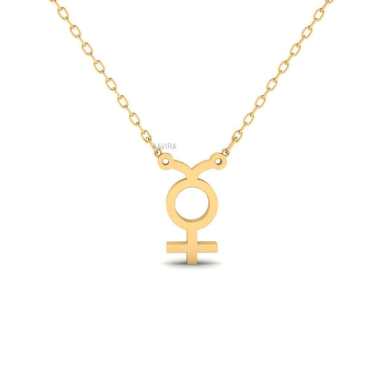 Planet Symbol Sterling Silver Pendant, Pluto Pendant Necklace, Pluto Symbol Pendant, Outer Space Pendant Gift, Charm Pendant, Zodiac Pendant