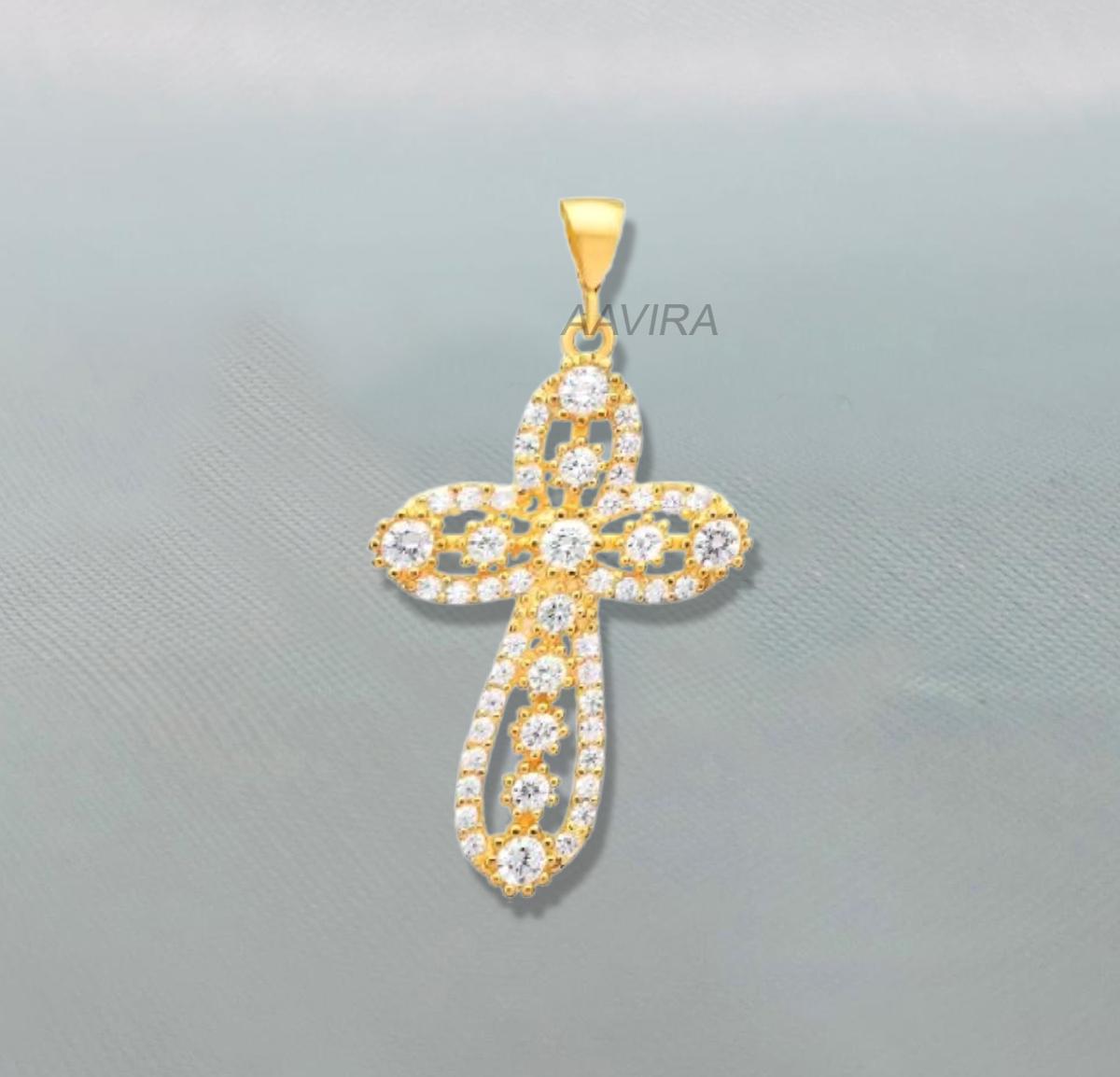 Cross Necklace Silver, Cross Necklace Pendant, Modern Christian Jewelry, Diamond Religious Jewelry, Christening Gift, Graduation Gift, Gifts