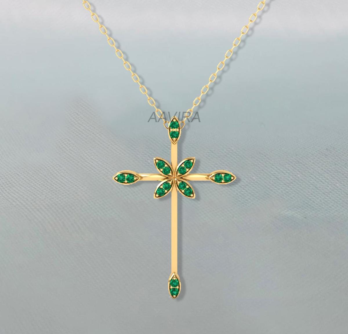Amethyst Cross Holy Pendant, Dainty Cross Pendant, Minimalist Cross Necklace, Multi Gemstone Cross Pendant, Birthday Gift For Mom, Gifts
