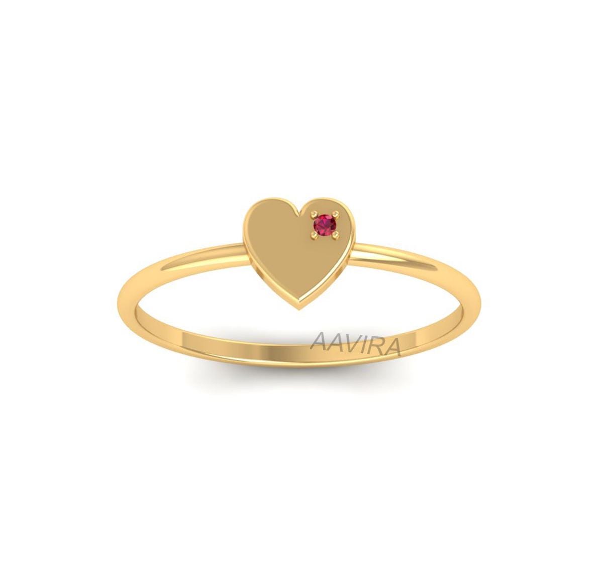 Solitaire Heart Sapphire Ring, Sapphire Birthstone Ring, Mothers Jewelry, Love Gift, Dainty Ring, Gemstone Ring, Handmade Ring, Ruby Ring