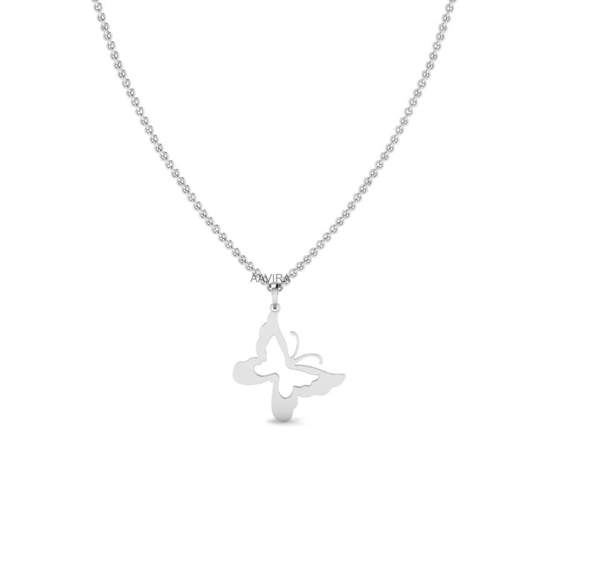 Butterfly Necklaces For Women, Butterfly Necklace, Dainty Pendant, Sterling Silver Mini Butterfly Necklace, Mother Day Gift, Dainty Necklace