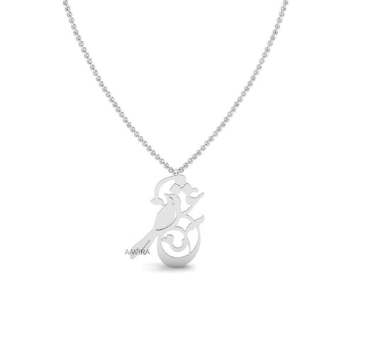 FREEDOM BIRD NECKLACE, Dove Pendant, Swallow Charm Necklace, Soaring Bird Necklace, Dainty Bird Charm, Sparrow Bird Jewelry, Bird Lover Gift