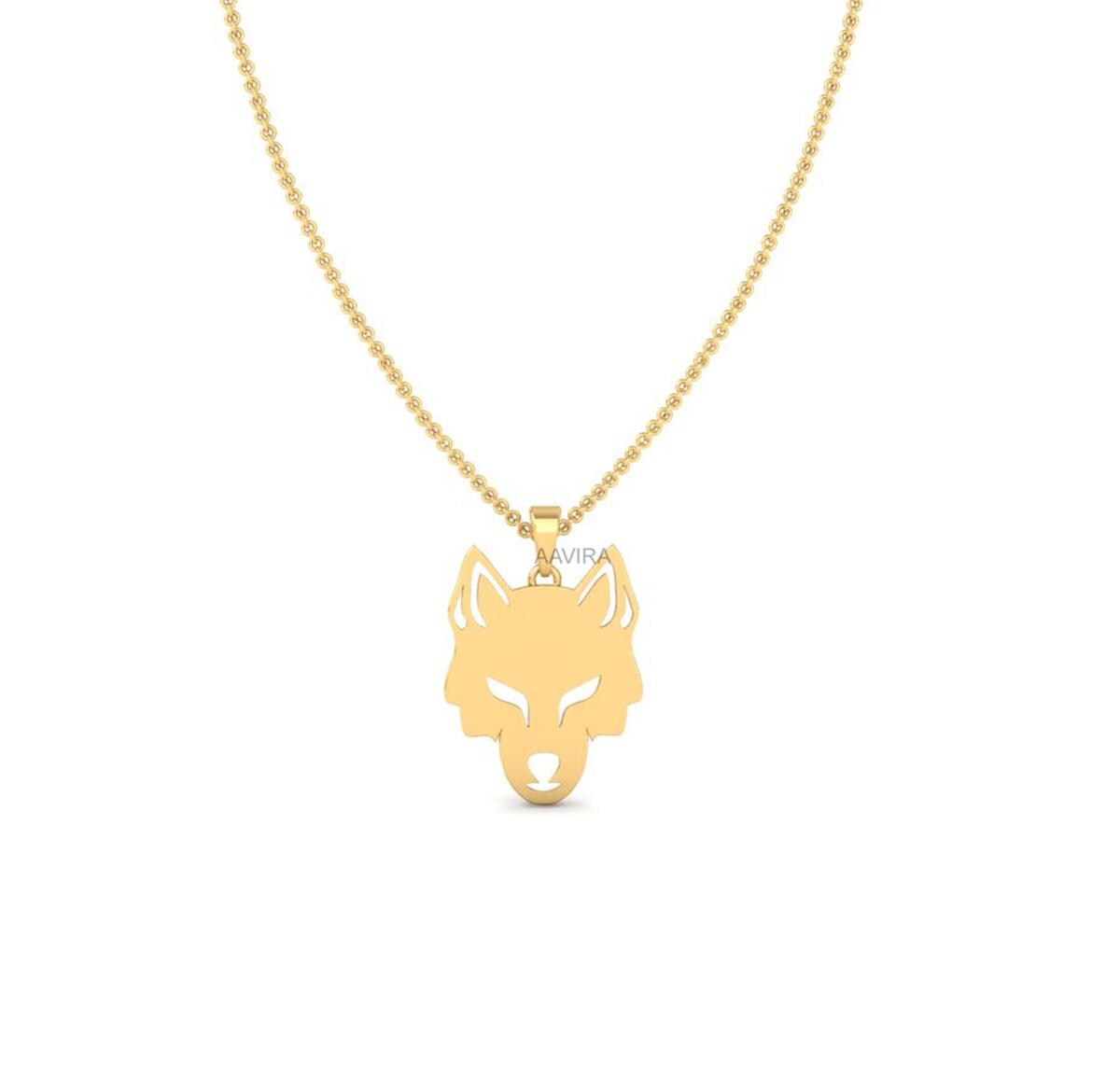 Wolf Necklace, Sterling Silver Wolf Pendant, Wolf Lover Pendant, Men Wild Animal Necklace, Unisex necklace, Wolf Gifts, Wolf Head Necklace