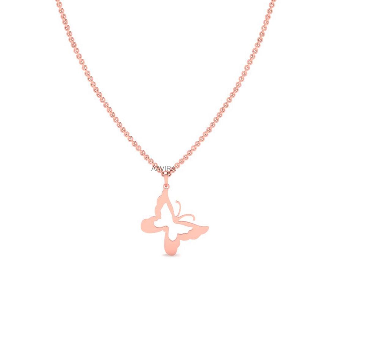 Butterfly Necklaces For Women, Butterfly Necklace, Dainty Pendant, Sterling Silver Mini Butterfly Necklace, Mother Day Gift, Dainty Necklace
