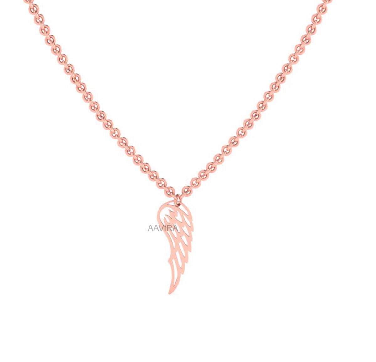 Angel Wing Necklace, Dainty Minimalist Jewellery, Memorial Wing necklace, Angel Wings, Charm  Necklace, Ladies Gift, Wing Necklace For Women