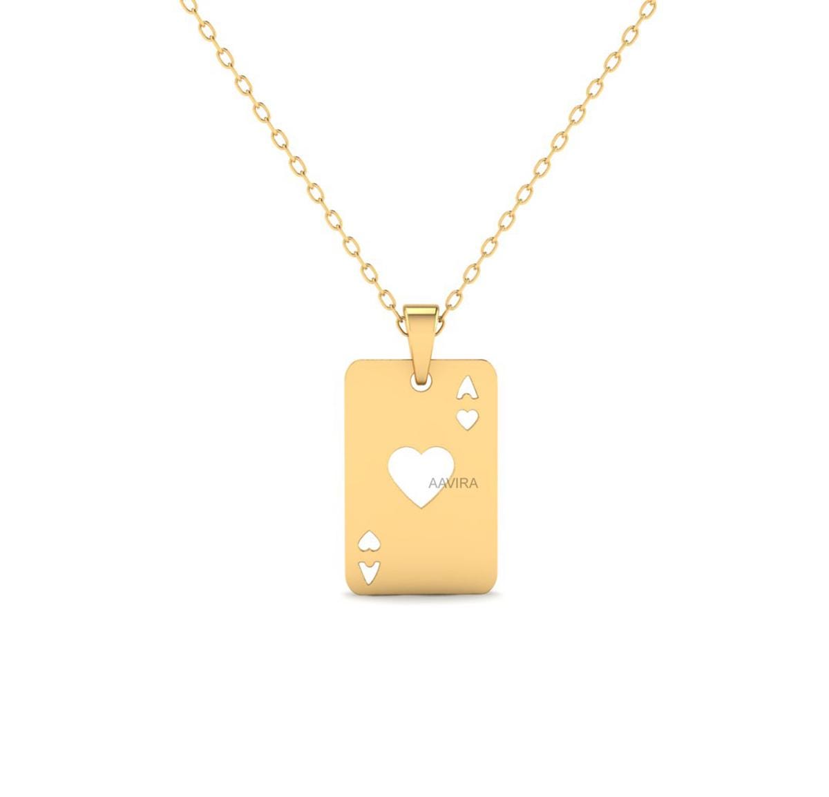 Ace of Hearts Playing Card Necklace, Ace of Spades Charm, Poker Lover Gift, Decks of Cards, Hearts Charm Pendant, Gifts, Poker Lover Gift