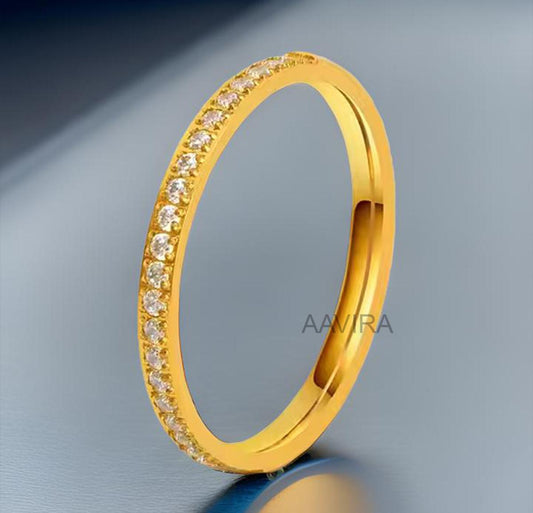 Eternity Band, Prong Setting Diamond Wedding Band, Women's Anniversary Ring, Diamond Ring For Her, Bridal Diamond Ring, Moissanite Band