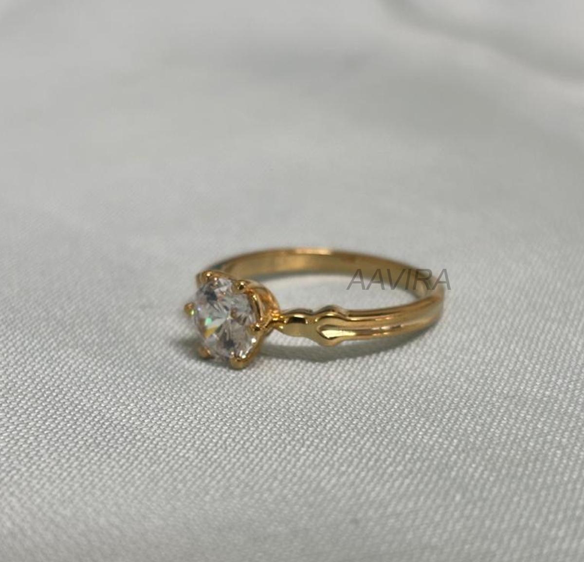 Round Diamond Engagement Ring, Minimalist Proposal Bridal Ring, Solitaire Moissanite Ring, Diamond Engagement Ring, Anniversary Ring, Gifts