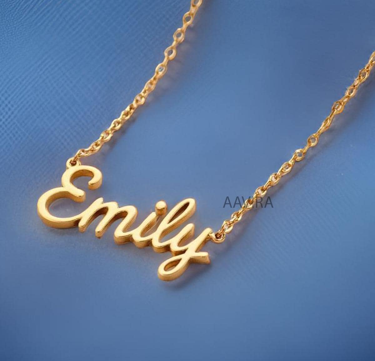 Emily Name Pendant, Personalised Name Necklace, Dainty Name Necklace for Women's, Name Necklace, Dainty Custom Necklace, Mother's Day Gifts