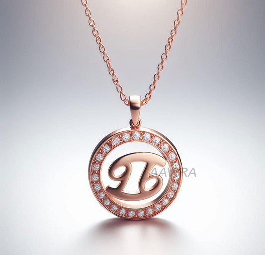 Gemini Zodiac Pendant Necklace, Halo Diamond Pendant, Horoscope Pendant, Tiny Zodiac Necklace, Gemini Zodiac Pendant, Delicate Pendant Gift