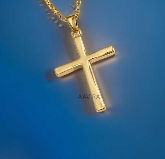 Cross Necklace for Women, Silver Cross Necklace, Religious Jewelry, Dainty Cross , Gift for Her, Necklaces for Women, Cross Pendant Women