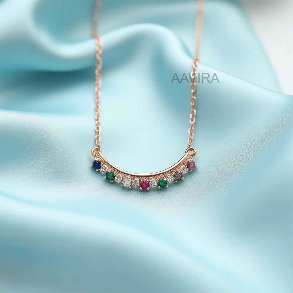 Family Birthstone Pendant Necklace, Birthstone Gift, Birthstone Jewelry, Personalized Gift Jewelry, Mothers Birthstone Silver Necklace