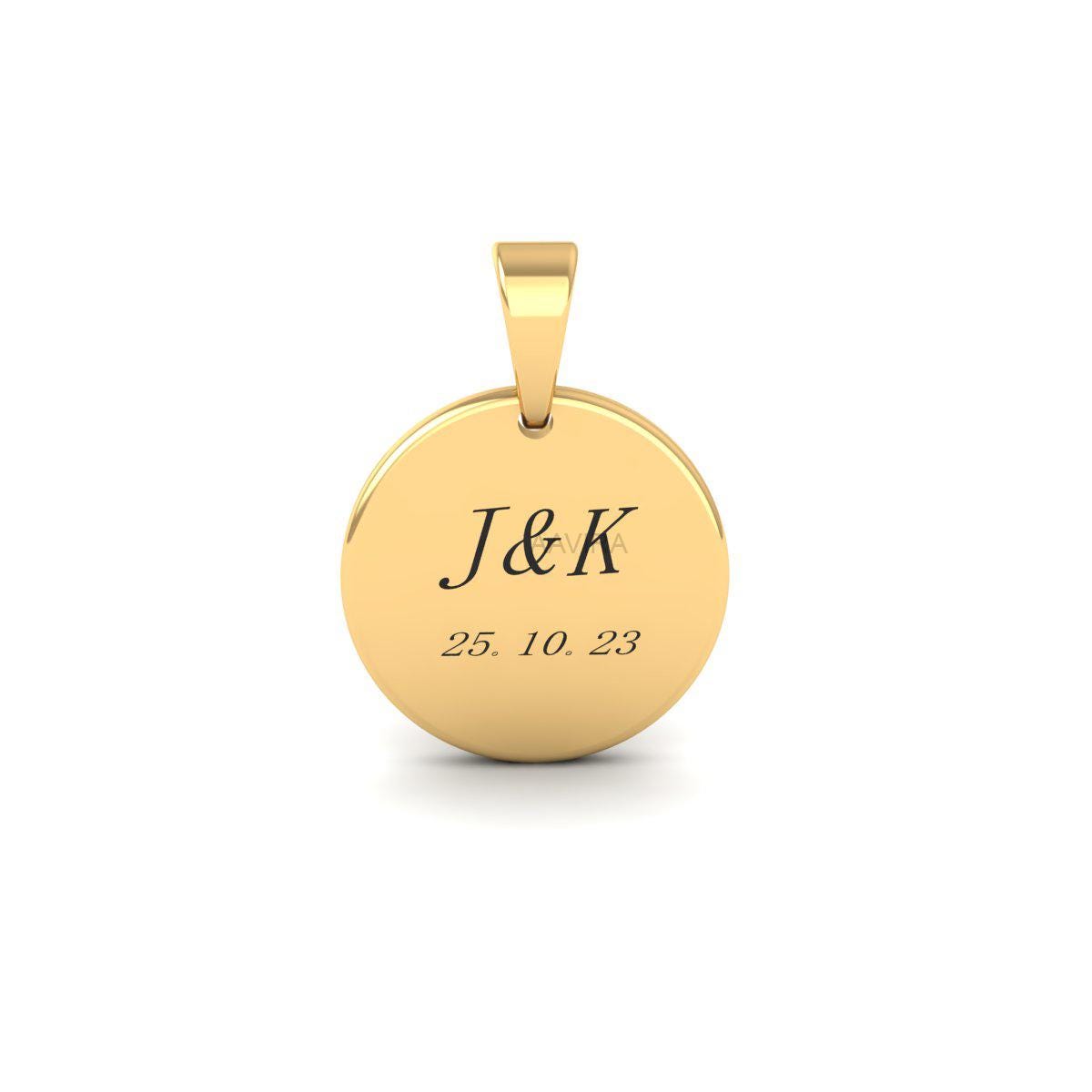 Personalized His and Hers Gift, Matching Necklaces Set for Couples, Engraved Initial Necklace, Personalized Gifts, Initial Necklace, Gifts