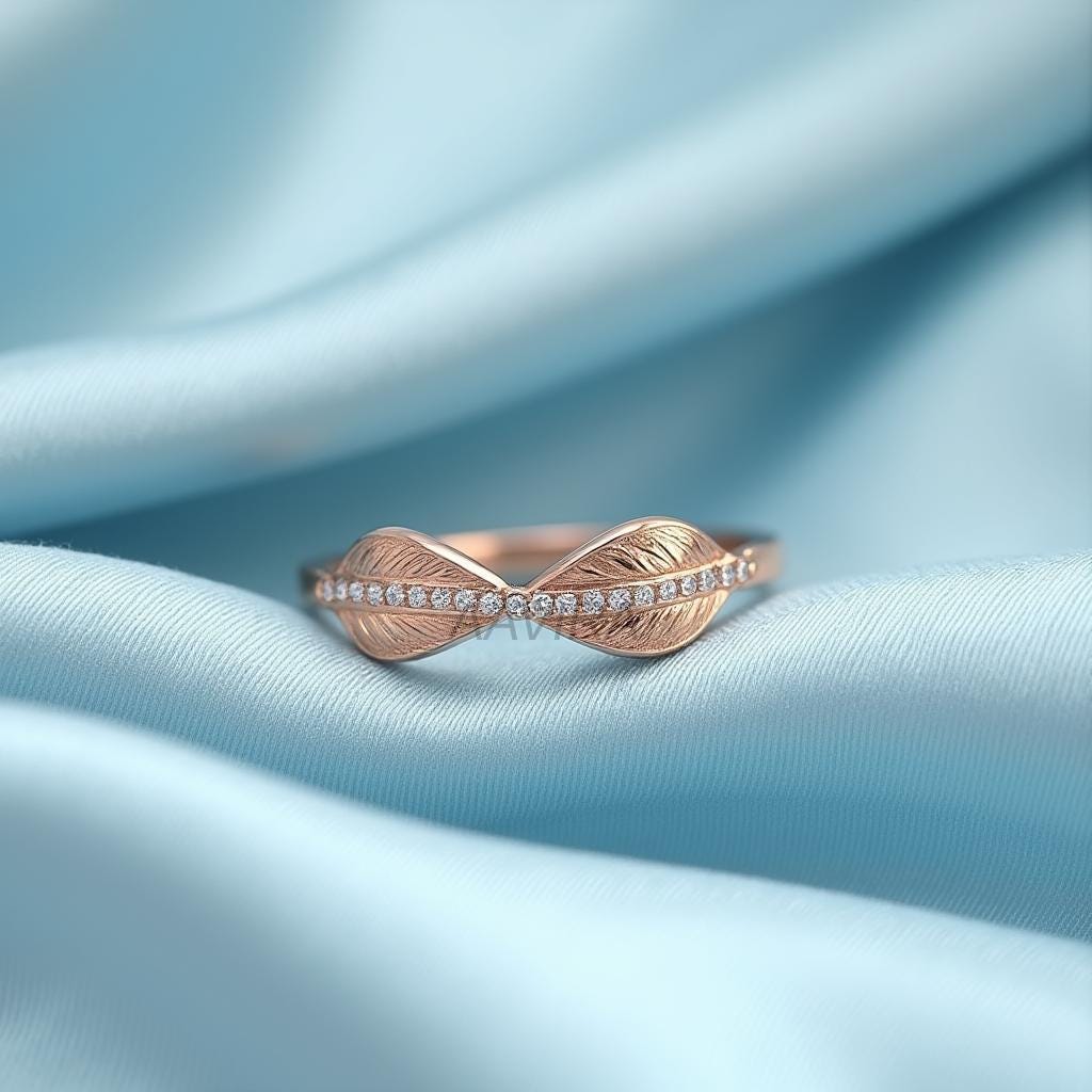 Round Cut Diamond Band, Half Eternity Ring, Elegant Wedding Jewelry, Minimalist Everyday Jewelry, Unique Birthday Gift, Women's Ring Gift